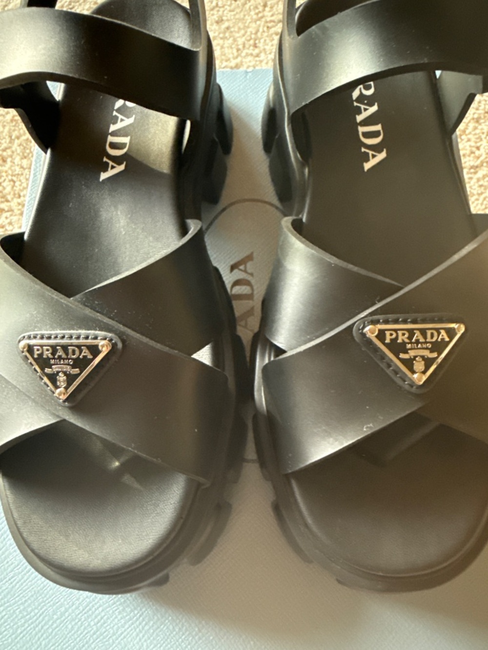 Prada monolith sandal - Picture 5 of 6